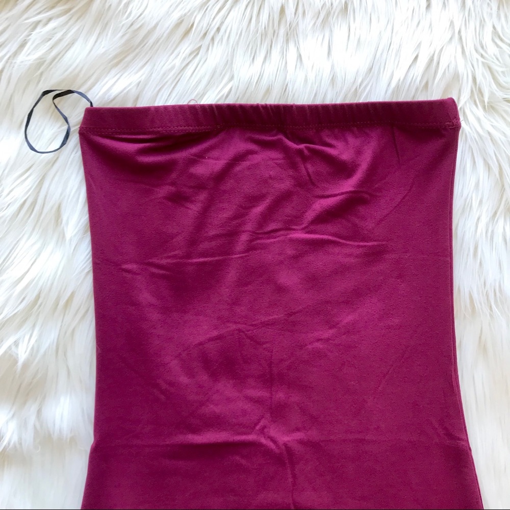 LAST ONE! Strapless midi dress - Picture 5 of 6